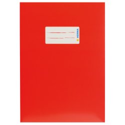 HERMA Protège-cahier, en carton, A5, rouge