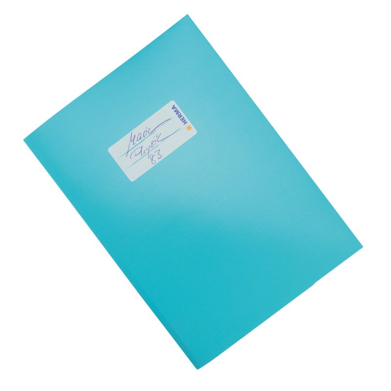 HERMA Protège-cahier, en carton, A5, turquoise