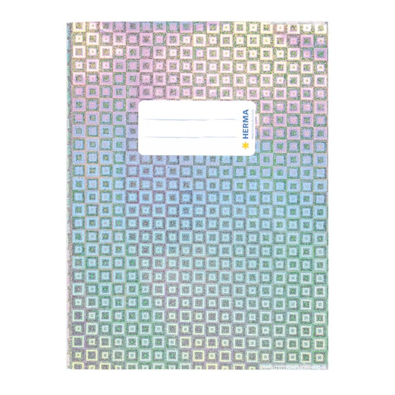 HERMA Protège-cahier "Glamour", A5, film brillant, argent