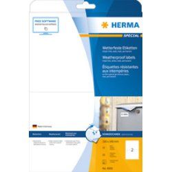 HERMA Etiquette en film jet d'encre, 97,0 x 42,3 mm, blanc