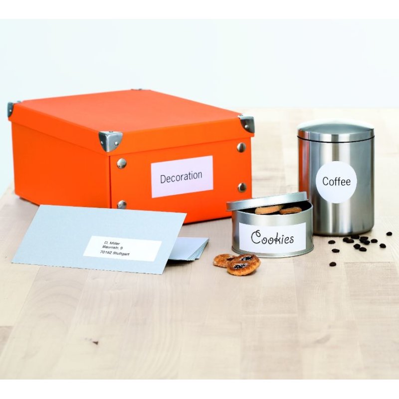 HERMA 4598 self-adhesive label Rectangle Permanent White 40 pc(s)