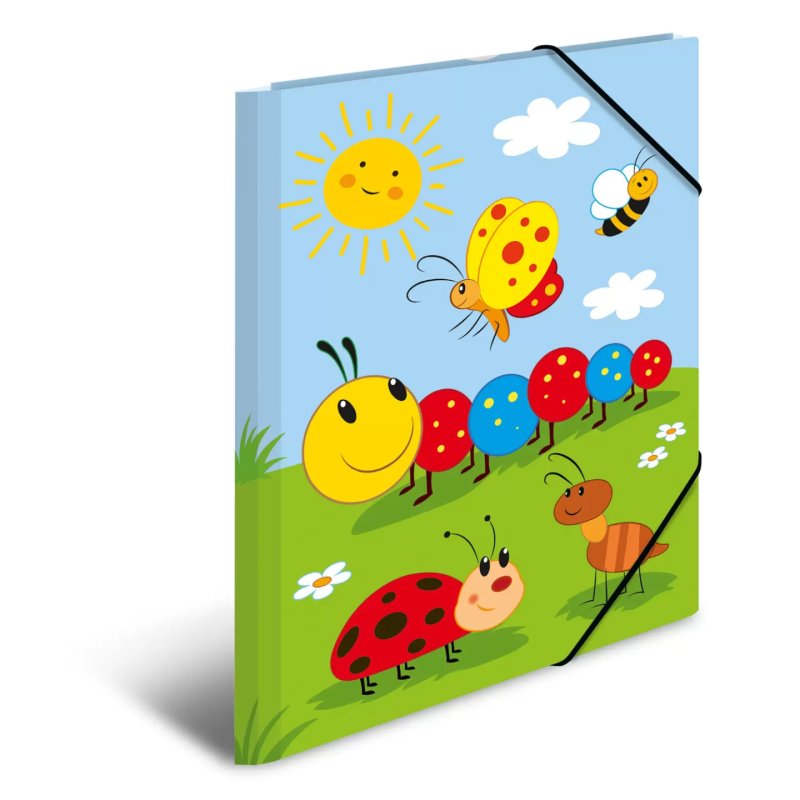 HERMA Eckspannermappe "Frieda & Friends", Karton, DIN A4