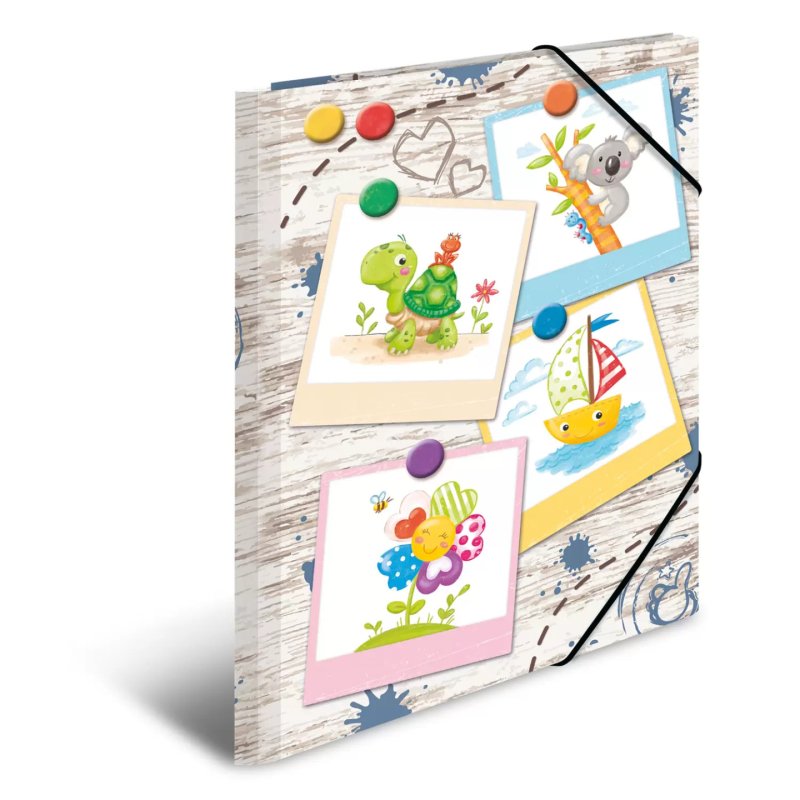 HERMA 19786 folder Cardboard Multicolour A4