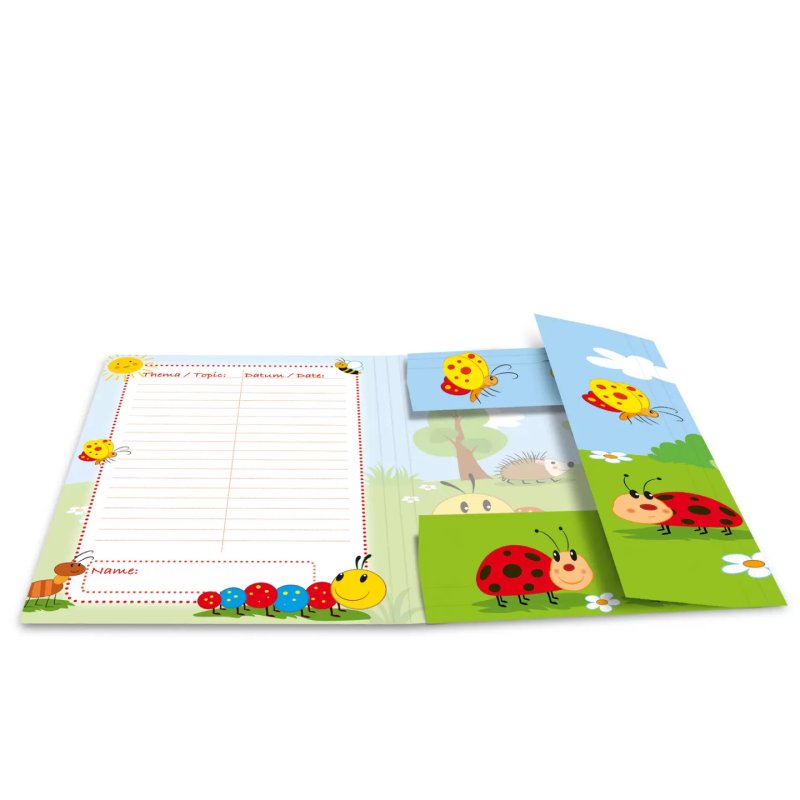 HERMA Eckspannermappe "Frieda & Friends", Karton, DIN A3