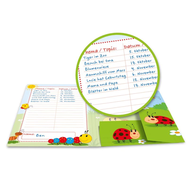 HERMA Eckspannermappe "Frieda & Friends", Karton, DIN A3