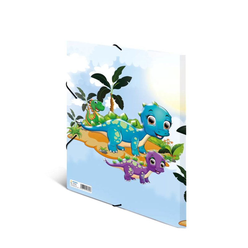 HERMA Eckspannermappe "Dinos", Karton, DIN A3