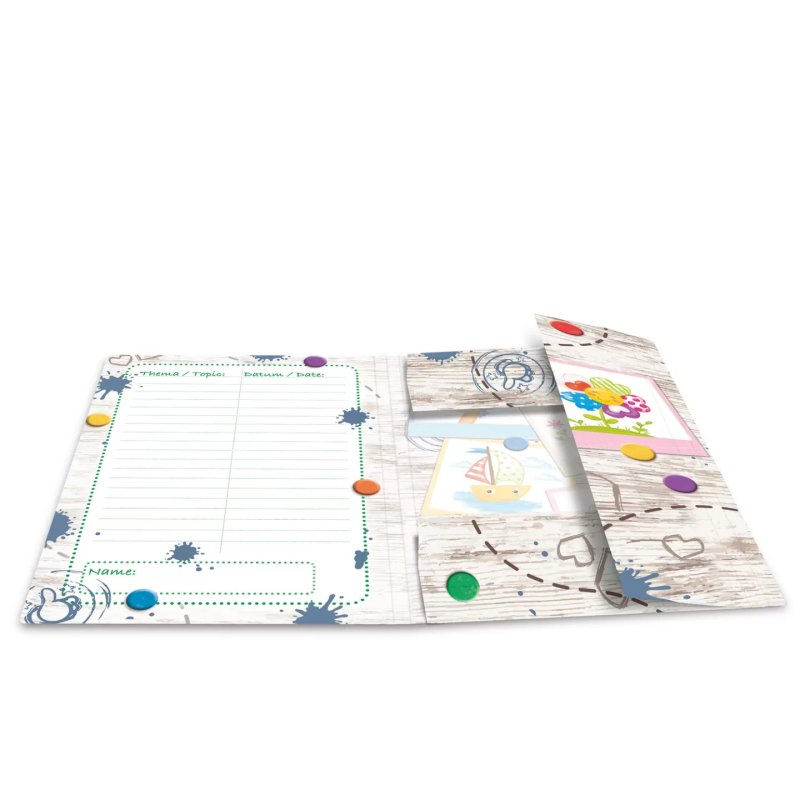 HERMA 19796 fichier Carton Multicolore A3