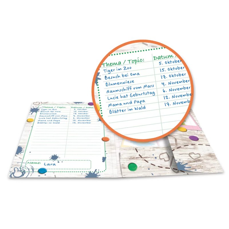 HERMA 19796 folder Cardboard Multicolour A3