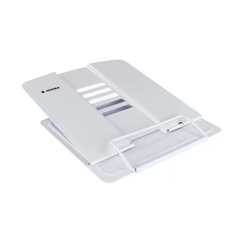 HERMA 19963 support de livre Blanc Métal