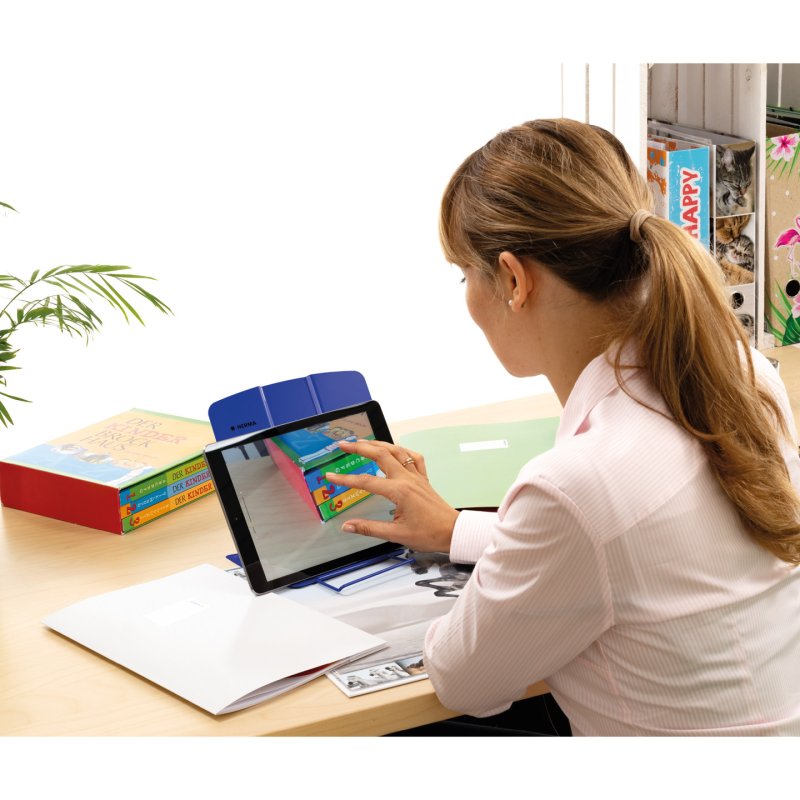 HERMA 19963 book holder White Metal