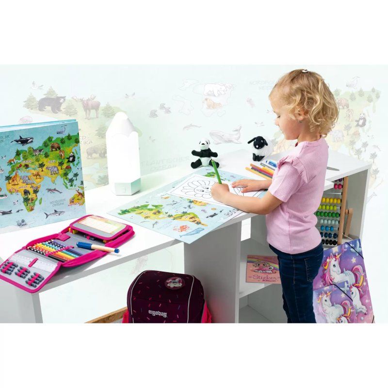 HERMA World map desk pad Cardboard Multicolour