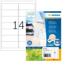 HERMA 10731 printer label White Self-adhesive printer label