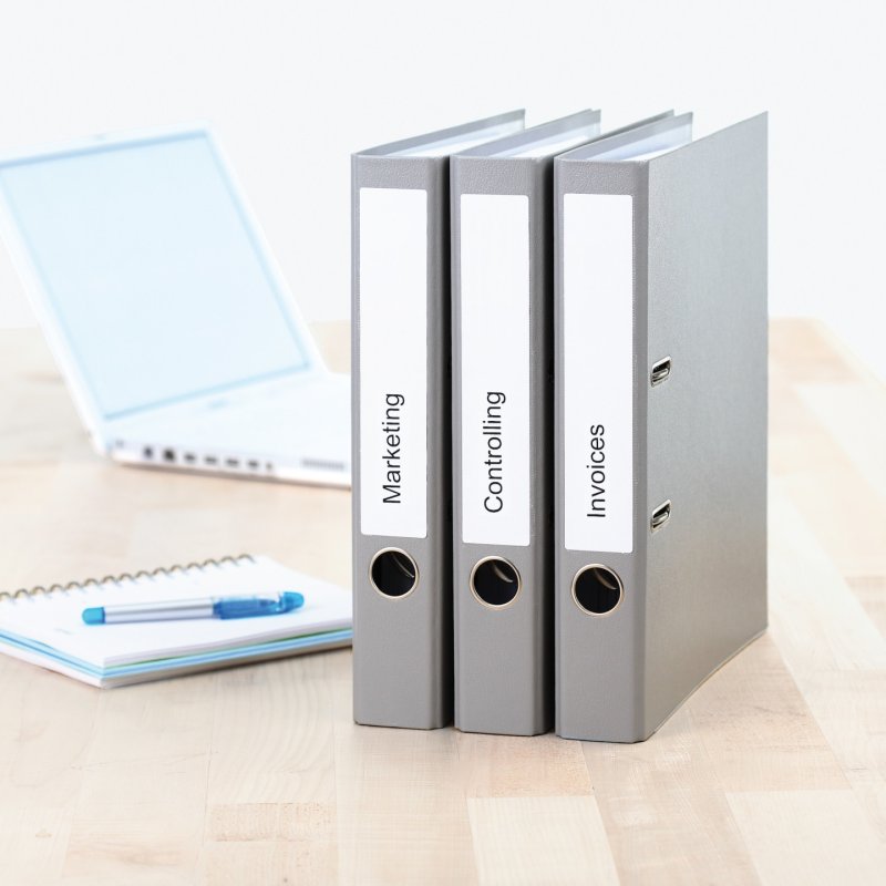 HERMA Étiquette pour dos de classeur recyclée, 192 x 38 mm,