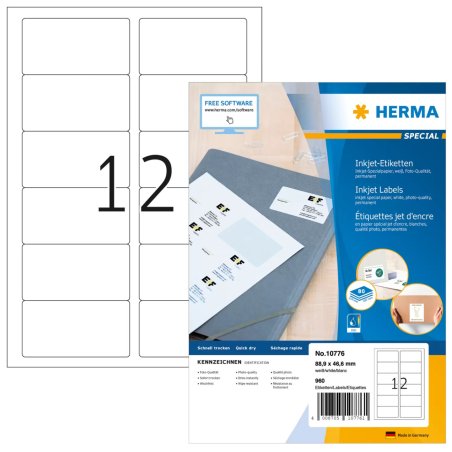 HERMA 10776 printer label