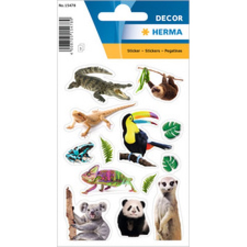 HERMA Sticker DECOR "Animaux d'Afrique", en papier