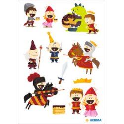 HERMA Sticker DECOR "petits chevaliers", en papier