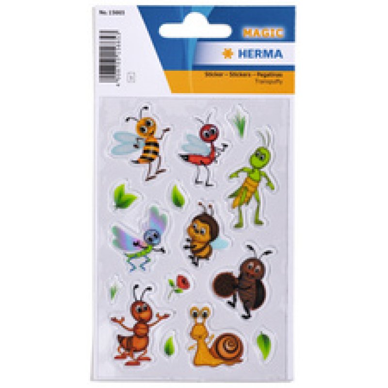 HERMA Sticker MAGIC "Pirate", Transpuffy