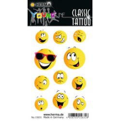 HERMA Tatouage CLASSIC "Happy Face"