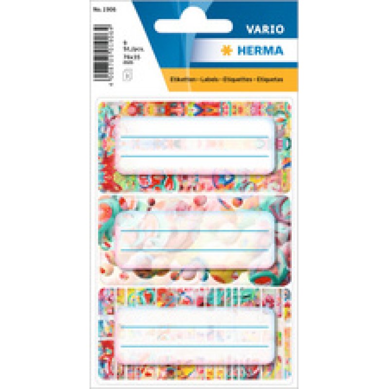 HERMA Étiquette pour livres VARIO "Crayons", 76 x 35 mm