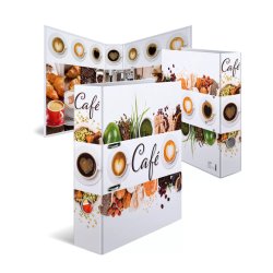 HERMA Classeur à motifs Flavors "Coffee", A4