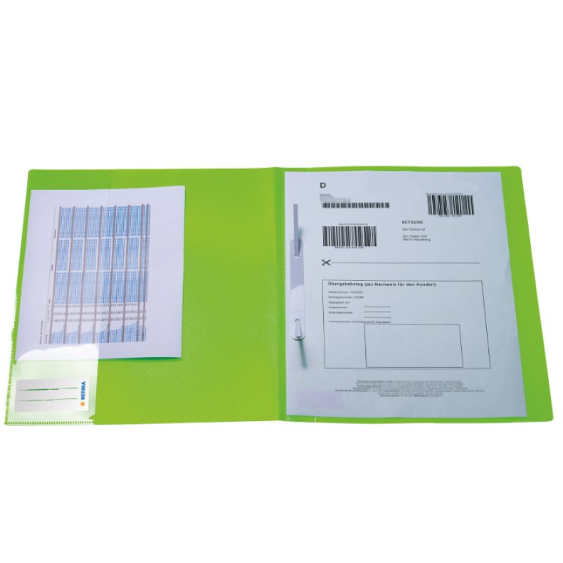 HERMA 19639 folder Polypropylene (PP) Green A4