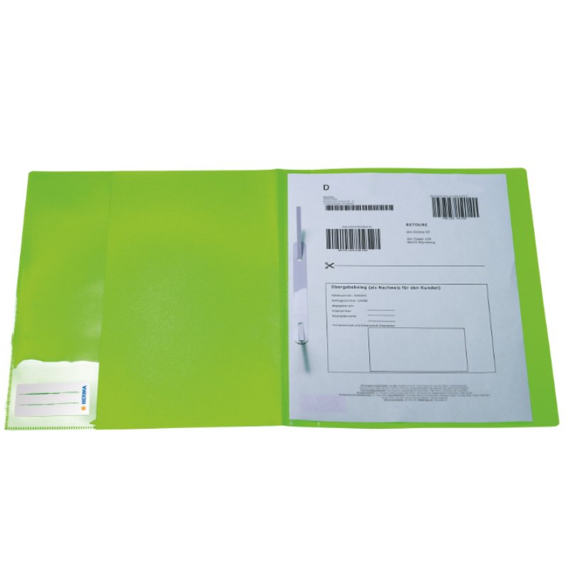 HERMA 19639 folder Polypropylene (PP) Green A4