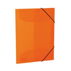 HERMA Chemise à élastiques, en PP, A4, orange fluo