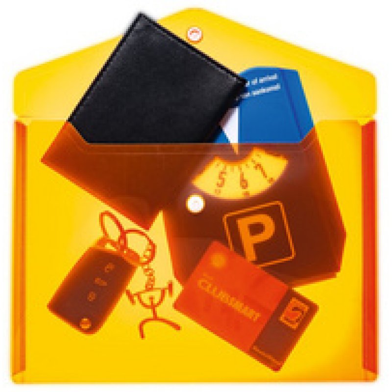 HERMA Pochette à documents, PP, A5, orange