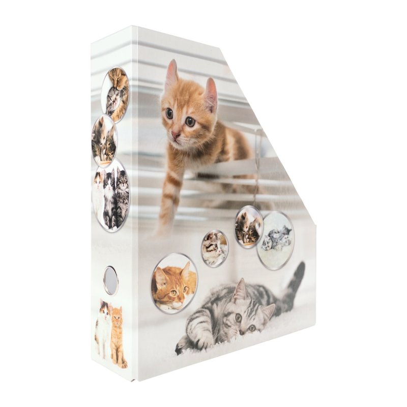 HERMA Porte-revue "Chats", A4, carton, (L)85 mm