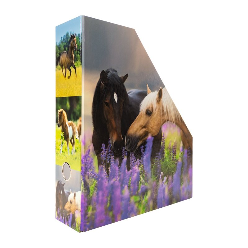 HERMA Porte-revue "Pré à chevaux", A4, carton, (L)85 mm