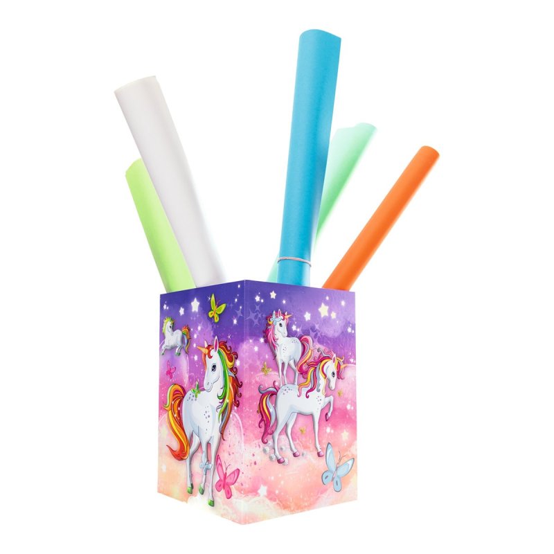 HERMA Papierkorb Einhorn