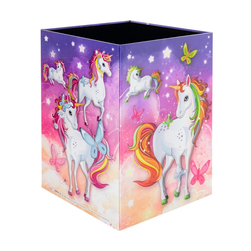 HERMA Papierkorb Einhorn