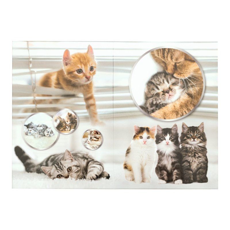 HERMA Papierkorb Katzen