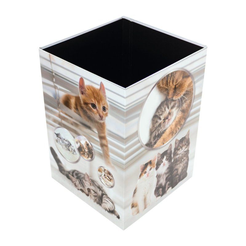 HERMA Papierkorb Katzen