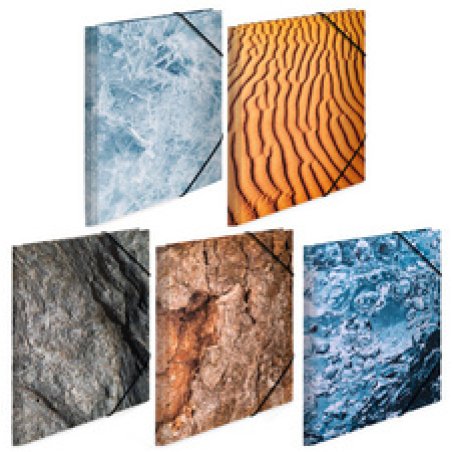 HERMA Assortiment de chemises à élastiques "Nature", A4