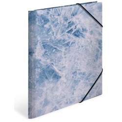 HERMA Chemise à élastiques "Nature", A4, carton, Ice