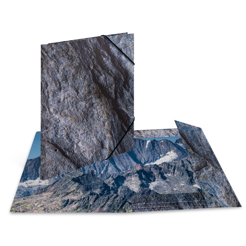 HERMA 19775 folder Cardboard Grey A4