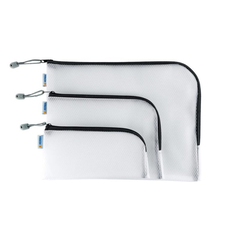 HERMA Pochette universelle 23x11cm noir