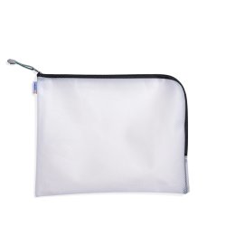 HERMA Pochette à fermeture à zip "Mesh Bags", A4, noir
