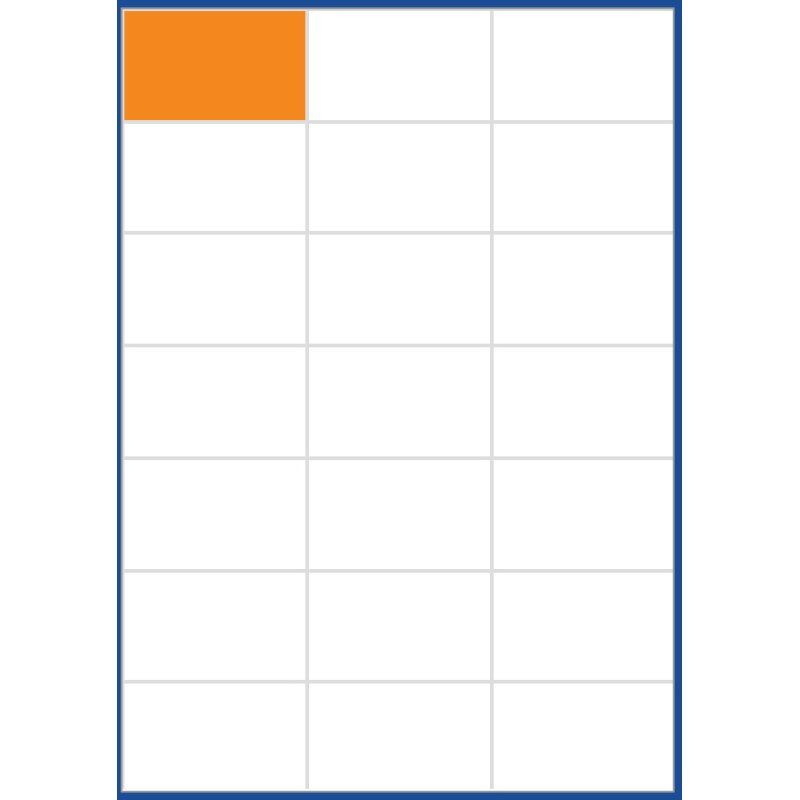 Top Stick 8708 étiquette à imprimer Blanc Imprimante d'étiquette adhésive