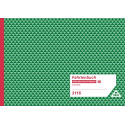 RNK Verlag Fahrtenbuch LKW, DIN A5 quer, 2 x 25 Blatt, SD