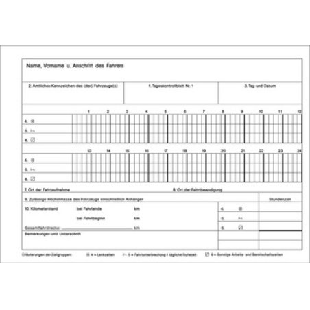 RNK Verlag Kontrollbuch, DIN A5 quer, 32 Blatt