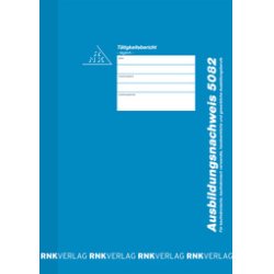 RNK Verlag Ausbildungsnachweis-Block, täglich, DIN A4