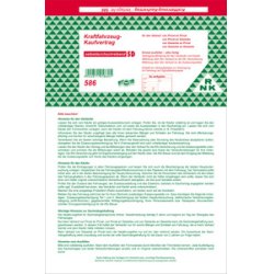 RNK Verlag "Kaufvertrag für ein gebrauchtes Kraftfahrzeug"