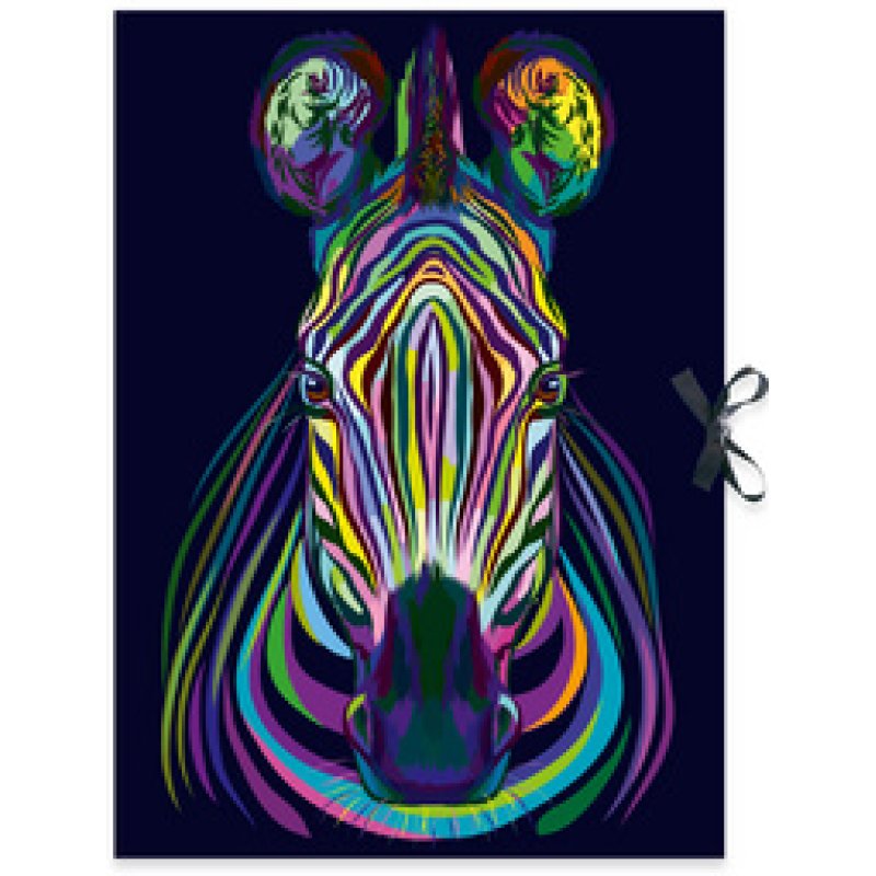 RNK Verlag Pochette de rangement à dessins "Pop art"