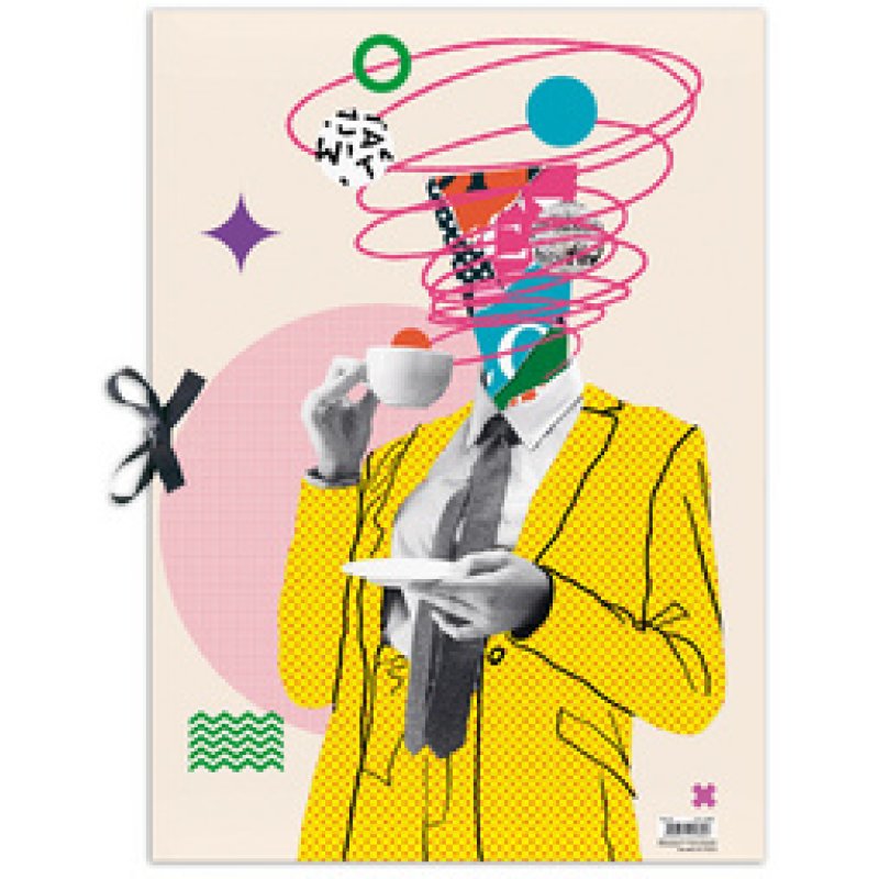 RNK Verlag Pochette de rangement à dessins "Neon"