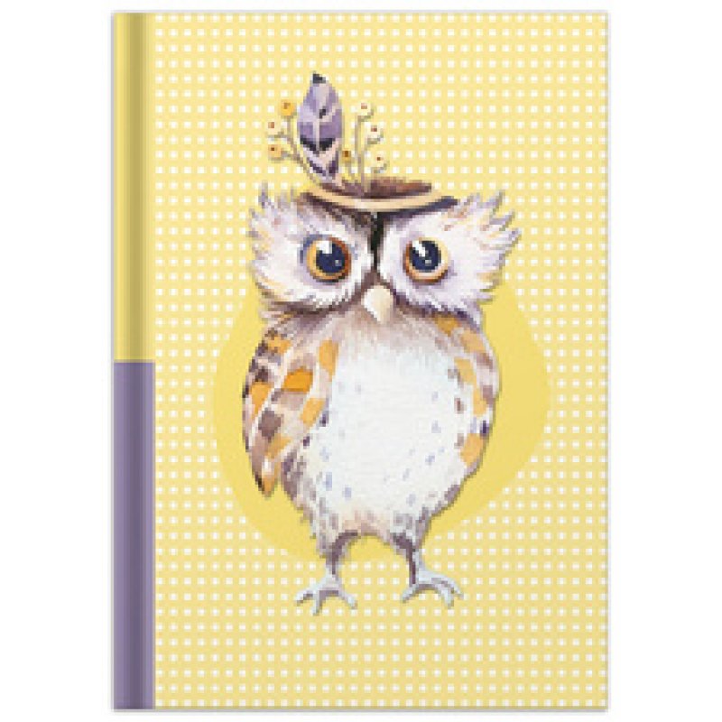 RNK Verlag Carnet de notes "Chouette", A5, 96 feuilles