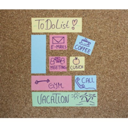 RNK Verlag Rouleau de recharge de notes adhésives, rose