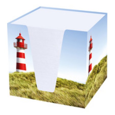 RNK Verlag Bloc cube "Skyline", carton rigide, garni