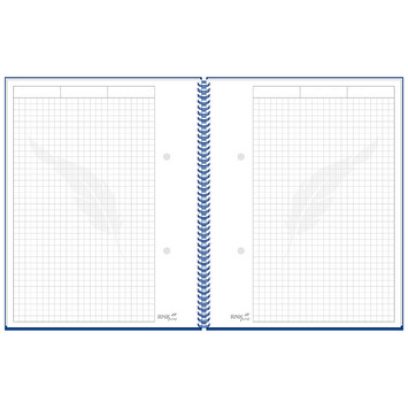 RNK Verlag Cahier spirale "Business blau", A5, quadrillé